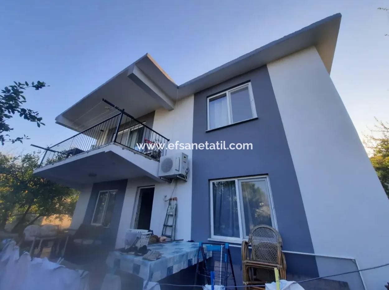 2 Storey Garden House For Sale On 1 000 M2 Land In Ortaca Kemaliye, Mugla