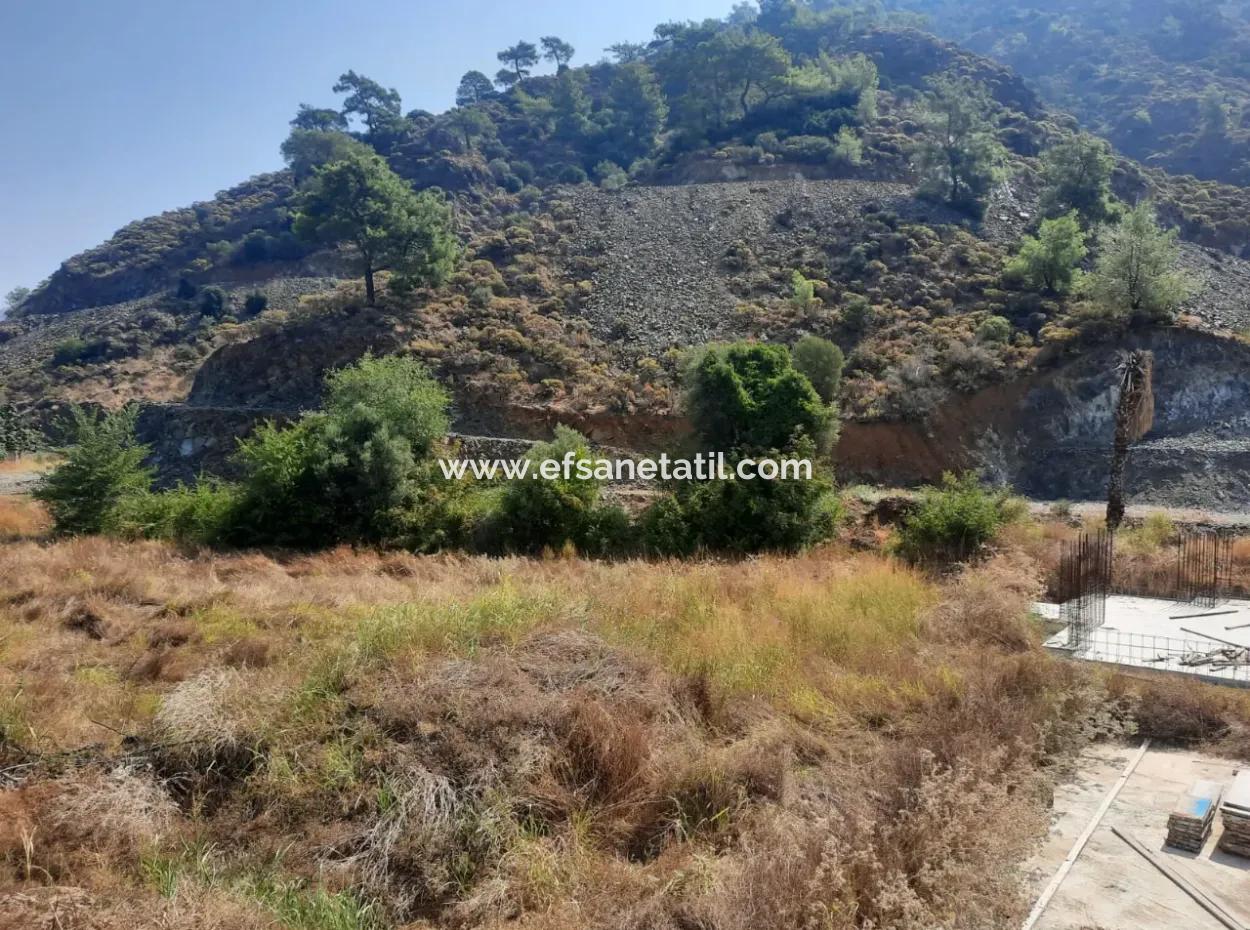 Mugla Ortacada 768 M2 30% 2 Storey Zoned Land For Sale