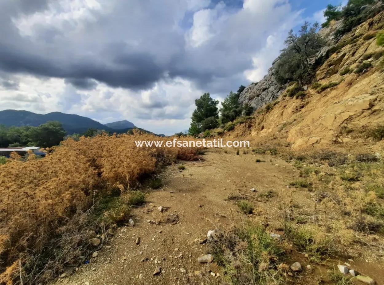 Muğla Dalyan Gökbelde 7 270 M2 Detached Title Deed Sea And Lake View Land For Sale