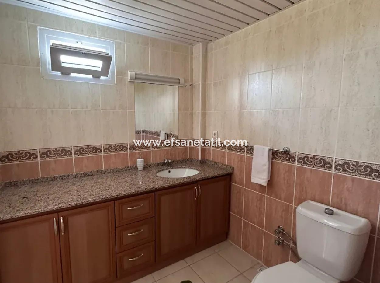 3 1 Independent Furnished Stone Villa For Rent In A Site Of 6 Villas In Dalyan, Muğla