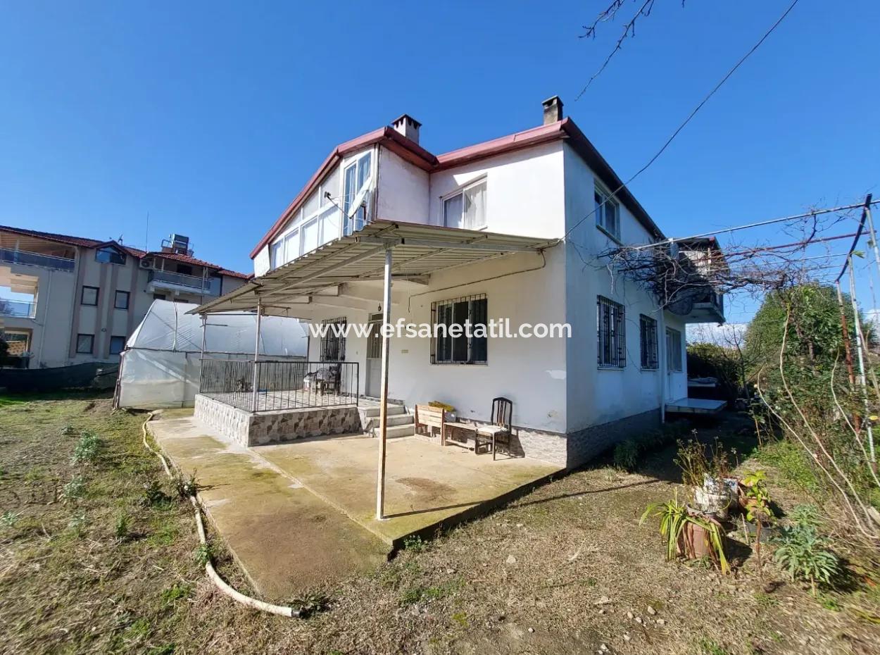 2 Storey Detached Apartments On 1230 M² Detached Land In Muğla Köyceğiz Kavakası – For Sale