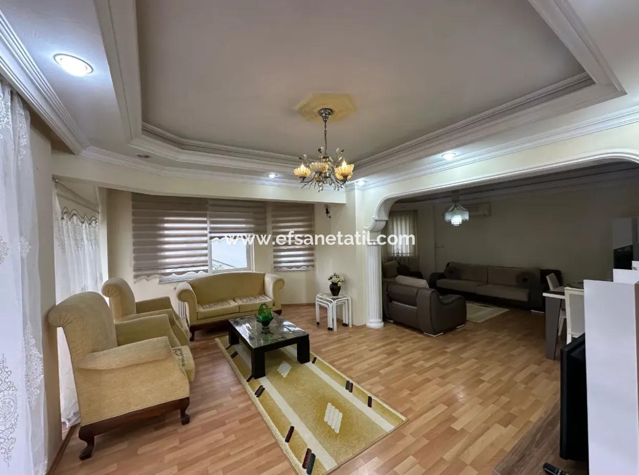 3 1 - 130 M2 Furnished Apartment For Rent In The Center Of Ortaca