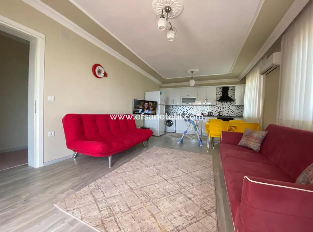 Köyceğiz Çandır Mah 2 1 Furnished Spacious Apartment For Annual Rent