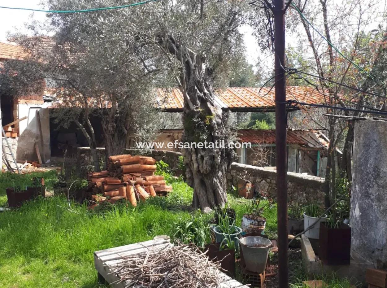 Village House For Sale On 545 M2 Zoned Land In Denizli Kızılağaç