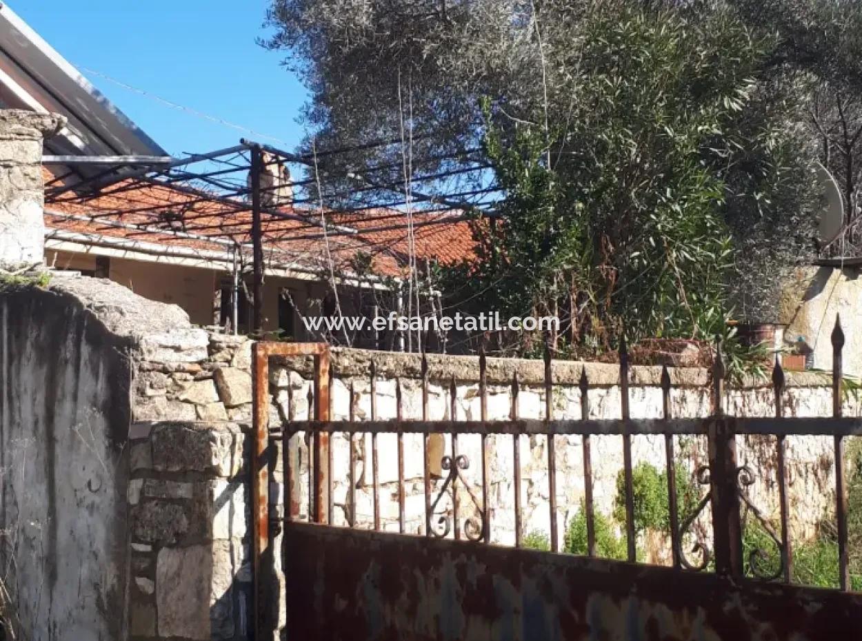 Village House For Sale On 545 M2 Zoned Land In Denizli Kızılağaç