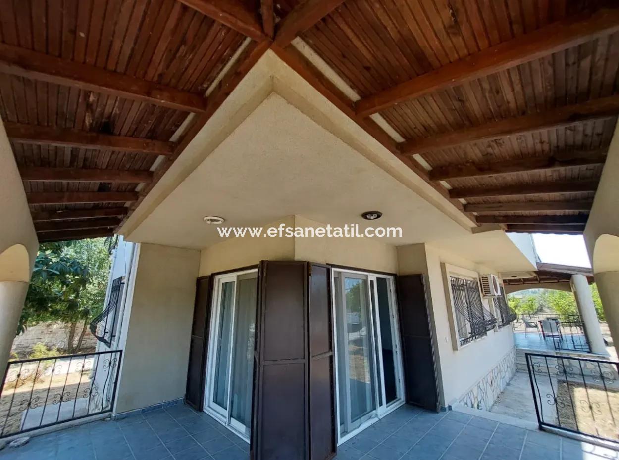 3 1 Unfurnished Duplex Villa For Rent In Ortaca Dalyan, Mugla