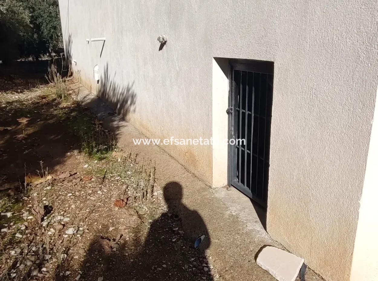 120 M2, 3 1 Single Storey House For Sale On 8500 M2 Land With Sea And Nature View In Antalya Finike Alacadağ