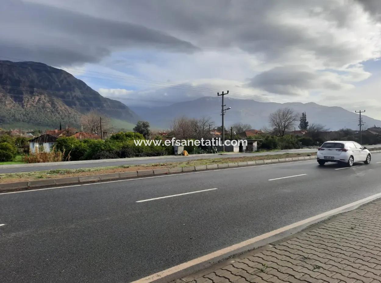 2.800 M² Commercial/Residential Zoned Land For Sale In Köyceğiz Toparlar Facing The Main Road