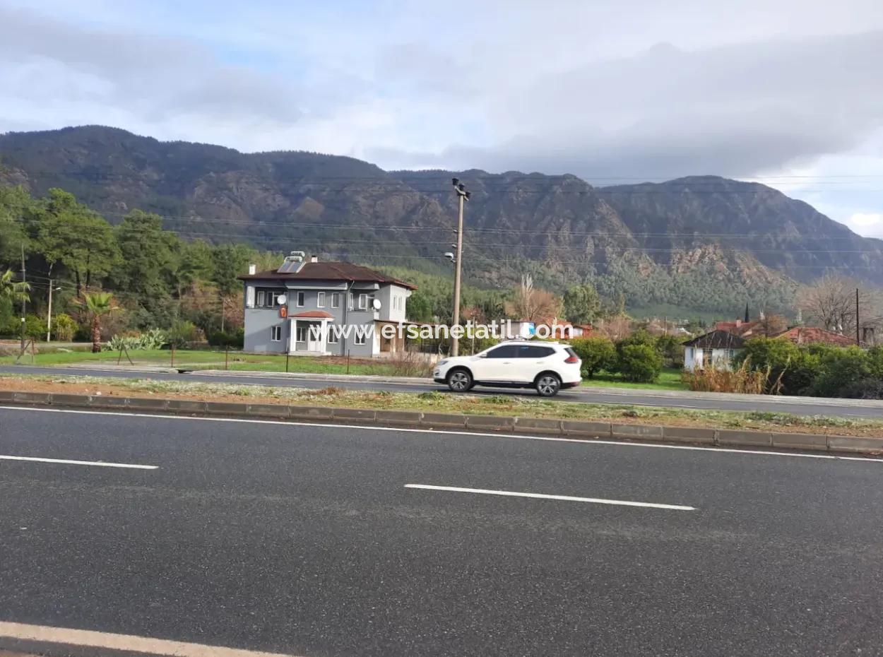 2.800 M² Commercial/Residential Zoned Land For Sale In Köyceğiz Toparlar Facing The Main Road