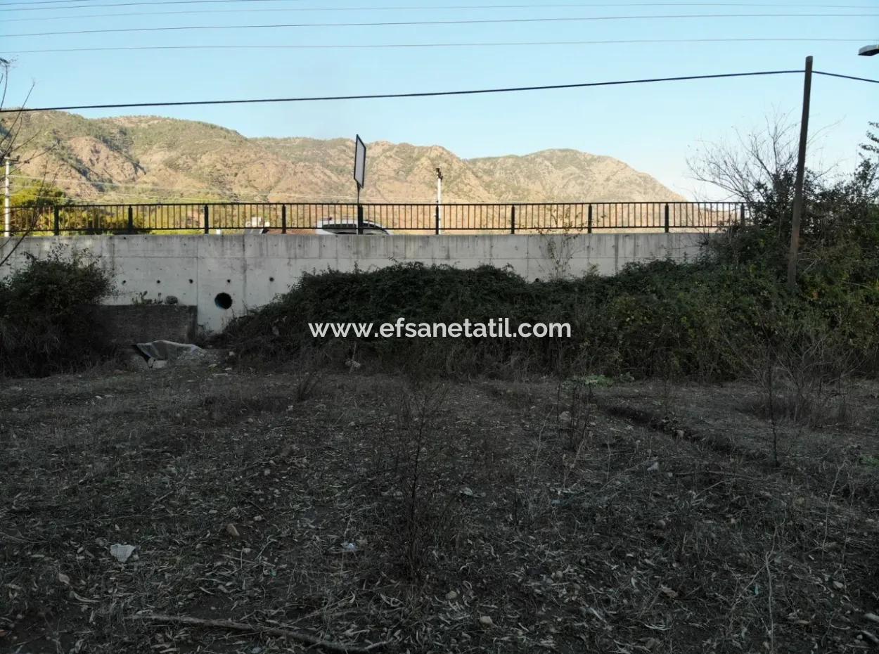 2.800 M² Commercial/Residential Zoned Land For Sale In Köyceğiz Toparlar Facing The Main Road
