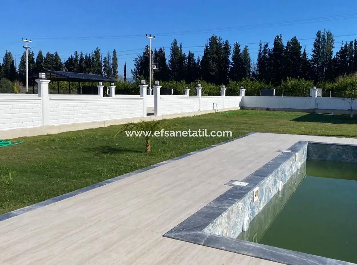 Ultra Luxury Detached Villa On A 1000M2 Plot For Sale In Ortaca Fevziye.