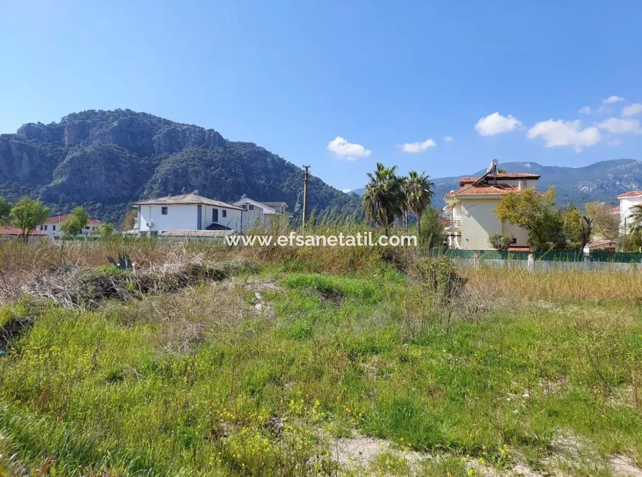 1000 M2 Commercial Zoned Lands On Dalyan Gülpınarda İşlek Street Will Be Given In The Form Of Build Operate Transfer