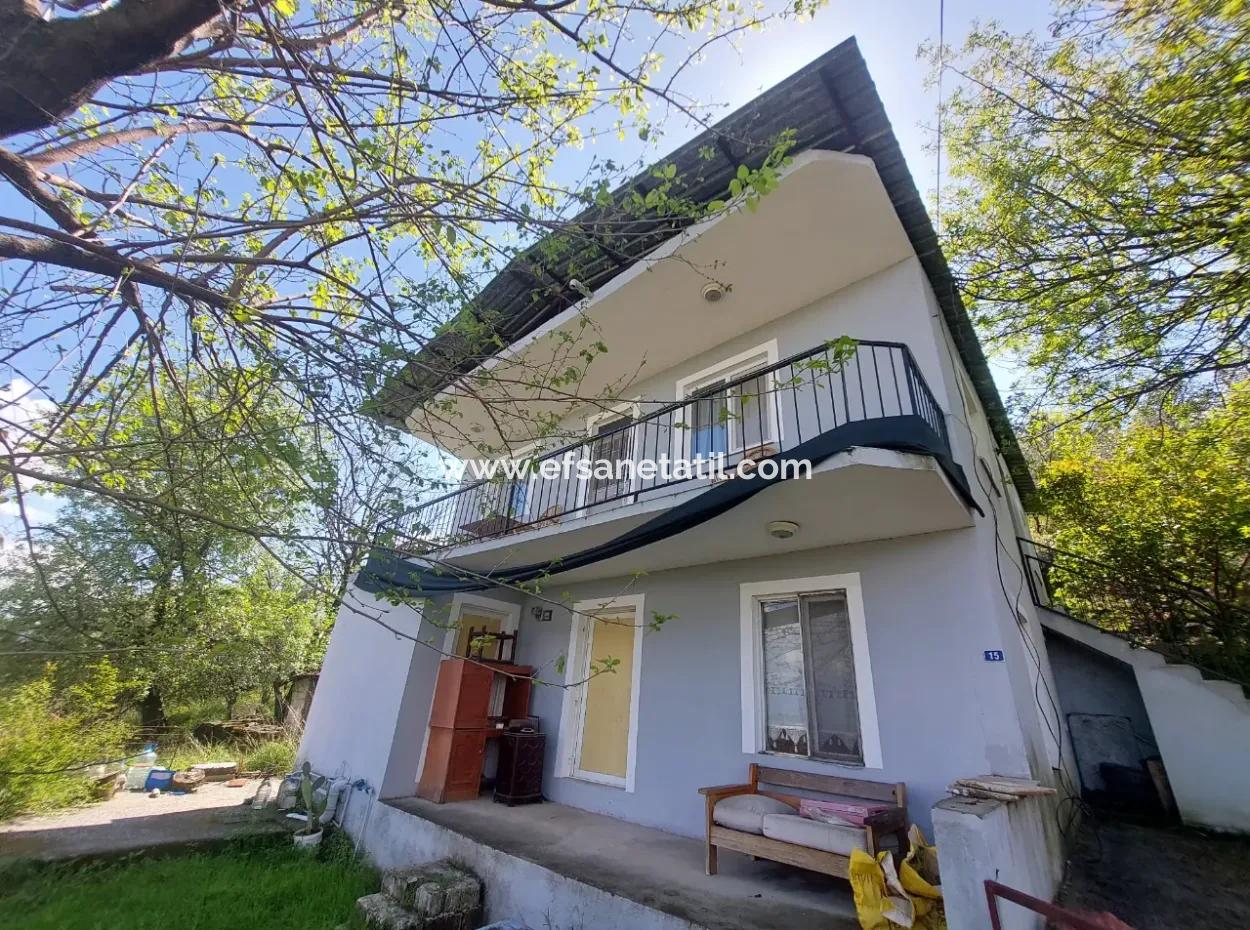 2 1 Furnished House For Rent On A 400 M2 Detached Plot With Lake And Nature View In Muğla Dalyan