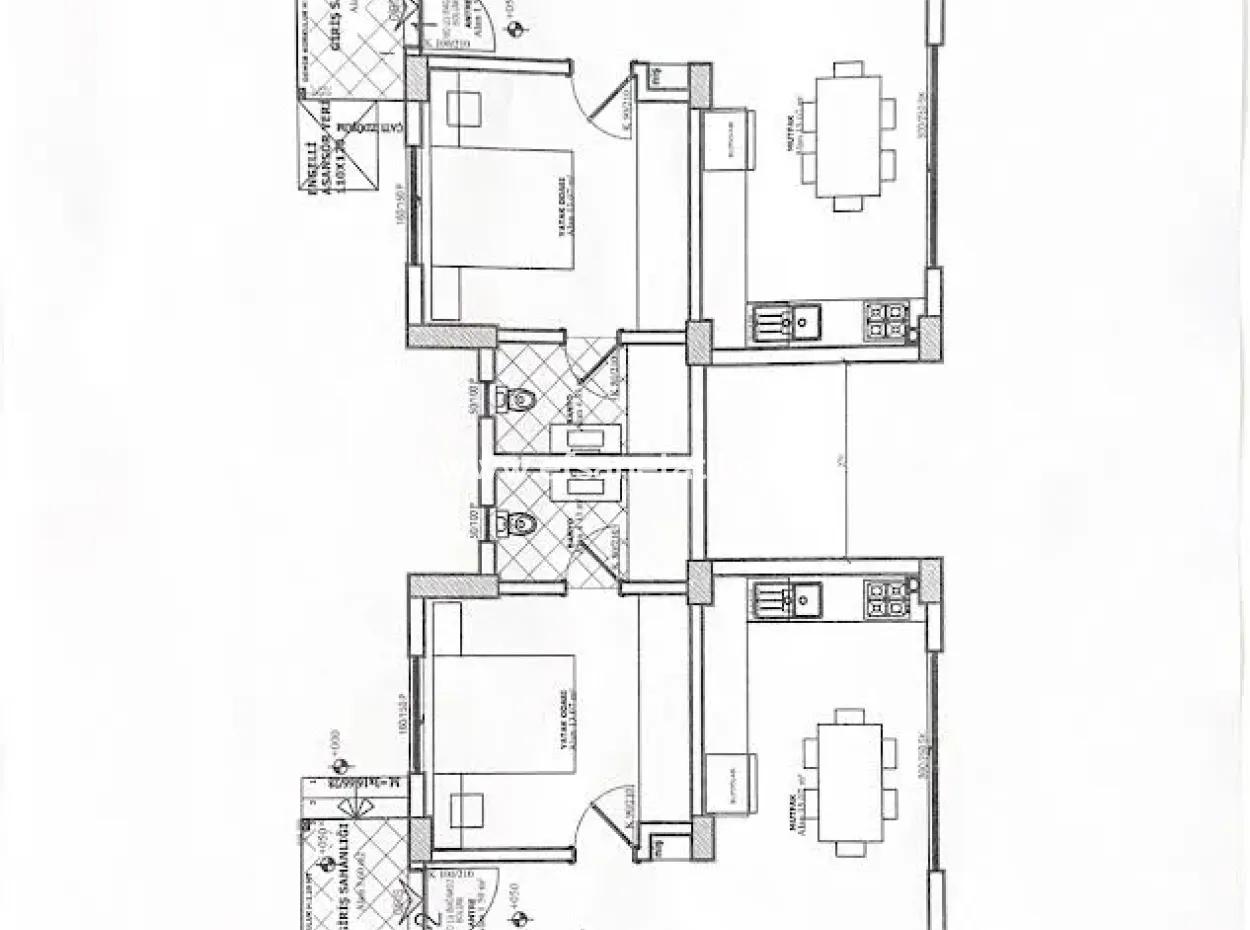 508 M2 Zoned Land And Detached House For Sale In Ortaca Cumhuriyet