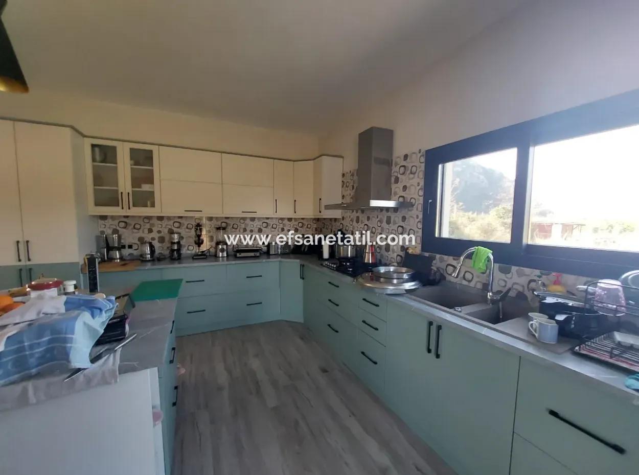 Ortaca Okçular Mountain And Nature View 2.000 M2 Plot, 4 1 200 M2 Detached House For Sale