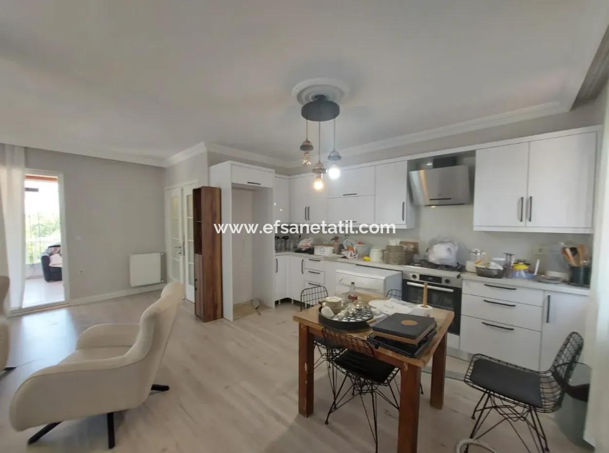 On A 500 M2 Detached Plot In Muğla Dalyan, 2 Furnished Apartments 220 M2 For Rent