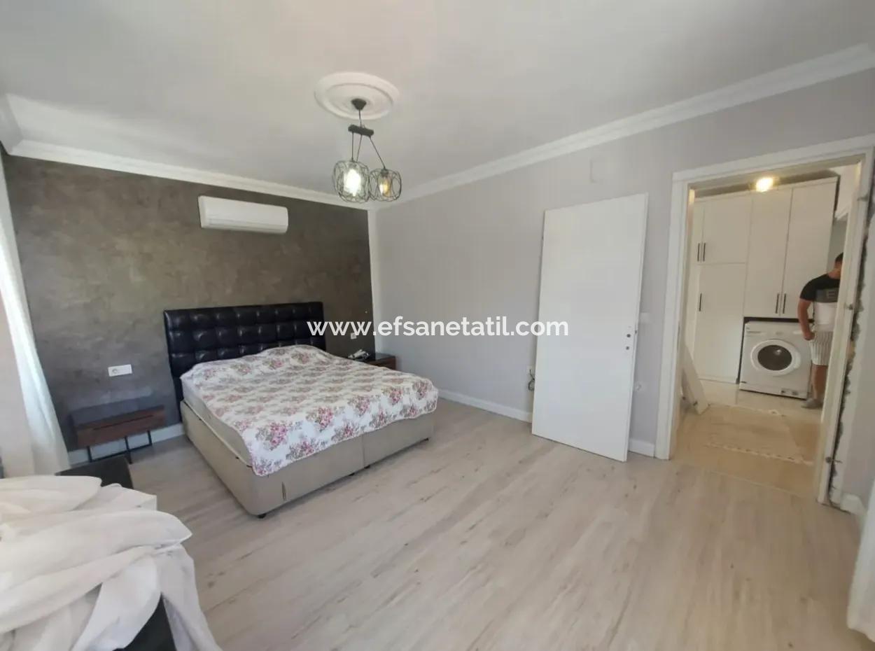 On A 500 M2 Detached Plot In Muğla Dalyan, 2 Furnished Apartments 220 M2 For Rent