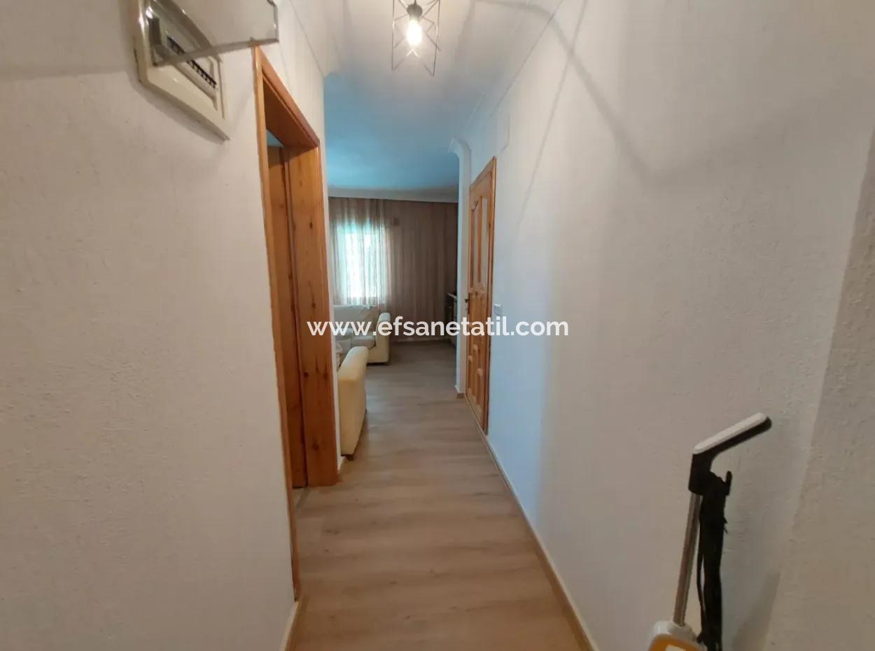 Mugla Dalyanda 70M2, 2 In 1, Furnished Ground Floor Apartment With Swimming Pool For Sale