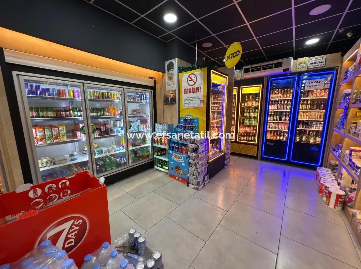 210 M2 Tekel Market For Rent On The Busiest Street Of Ortaca.