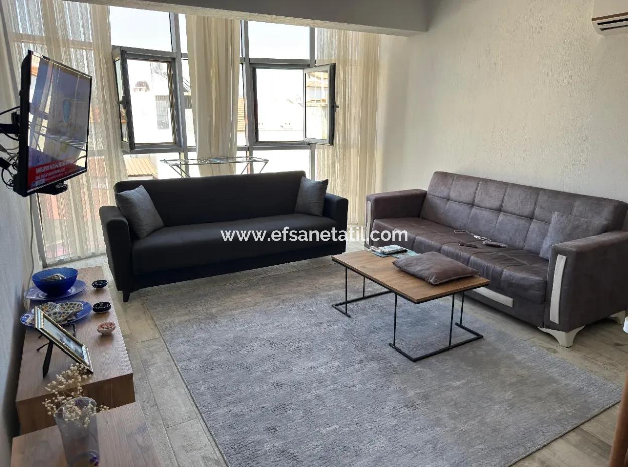 1 1 70M2 Fully Furnished Apartment For Sale In Ortaca Center.