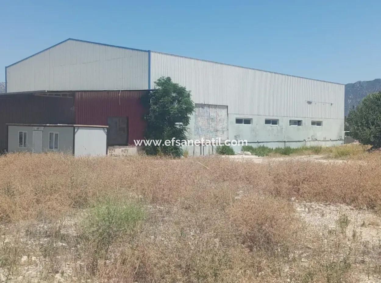 For Sale In Antakya, Defne, Subaşı Bargain Factory Building With A Closed Area Of 1 270 On A Detached Plot Of 1650 M2