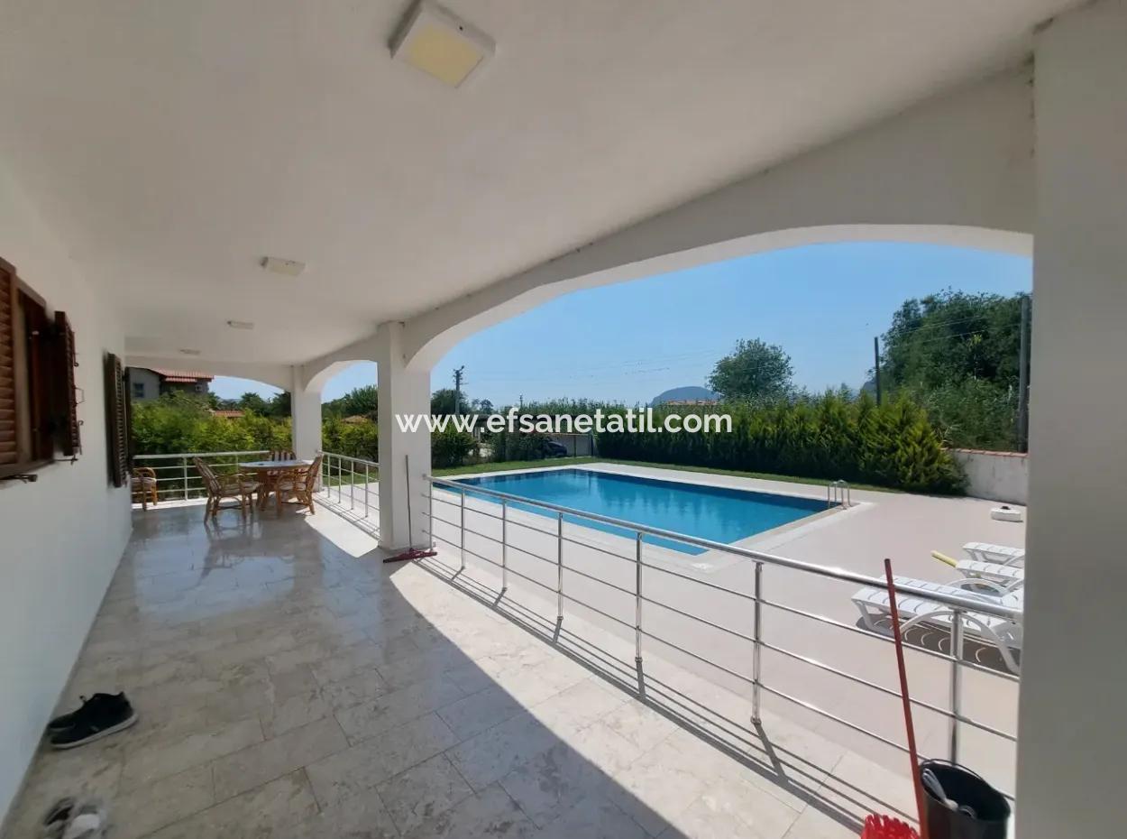 Luxury Triplex With Swimming Pool In 7 500 M2 Pomegranate Garden In Mugla Dalyan