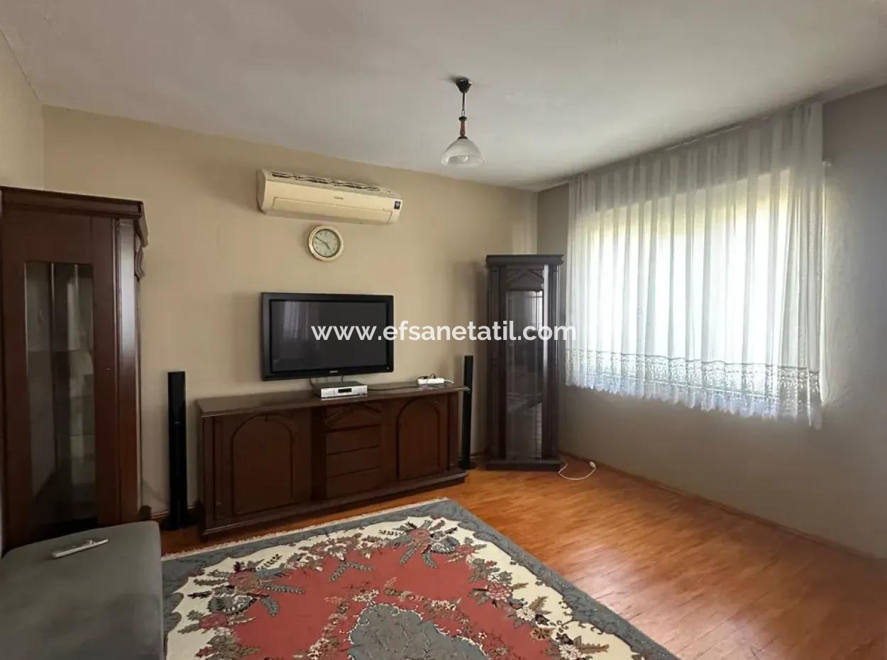 2 1 Apartment With Furnished Kitchen For Rent In Ortaca Bahçelievler
