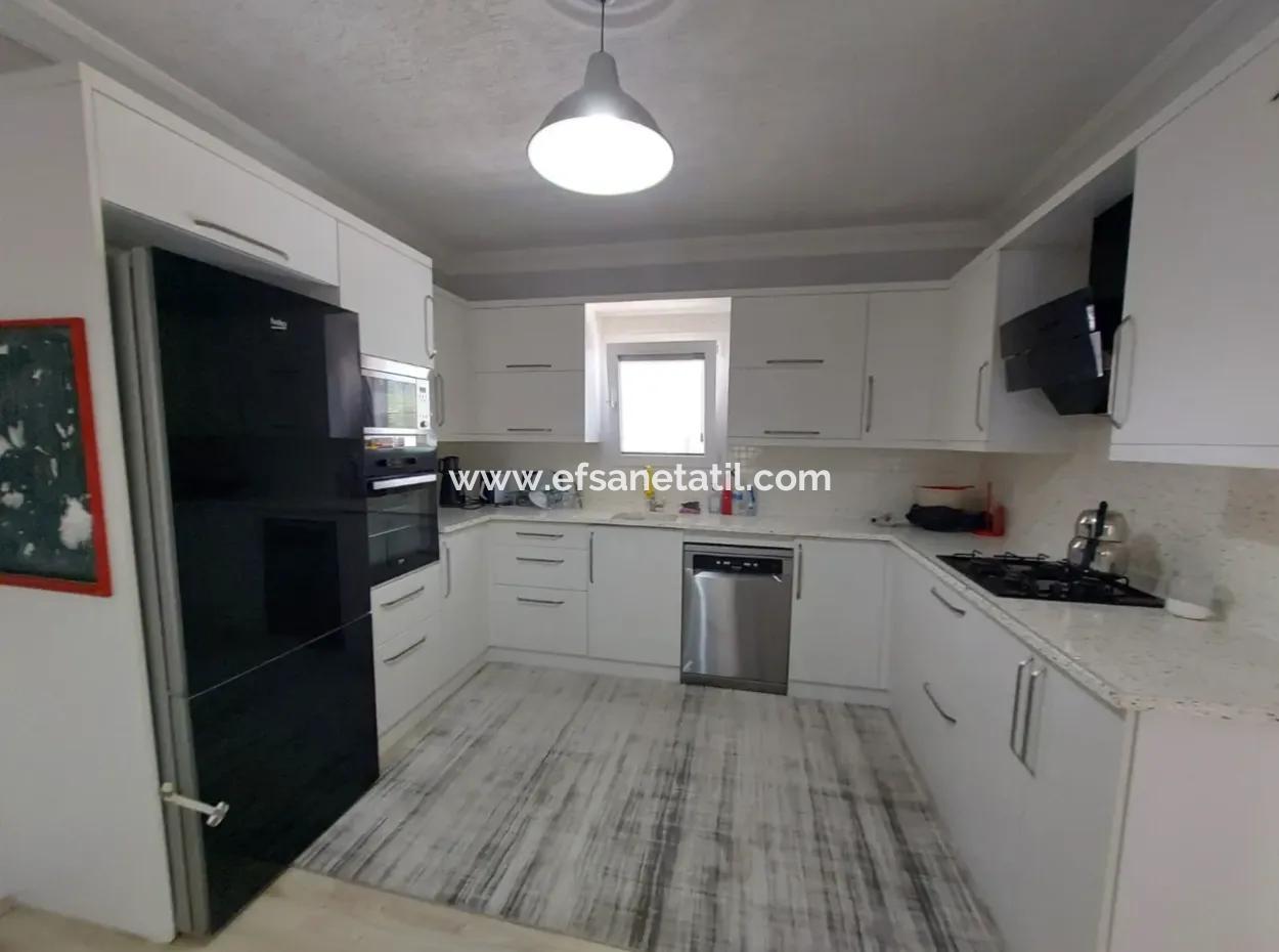 Detached Villa With Pool For Sale In Dalyan – 3 1 Duplex With Heat Pump