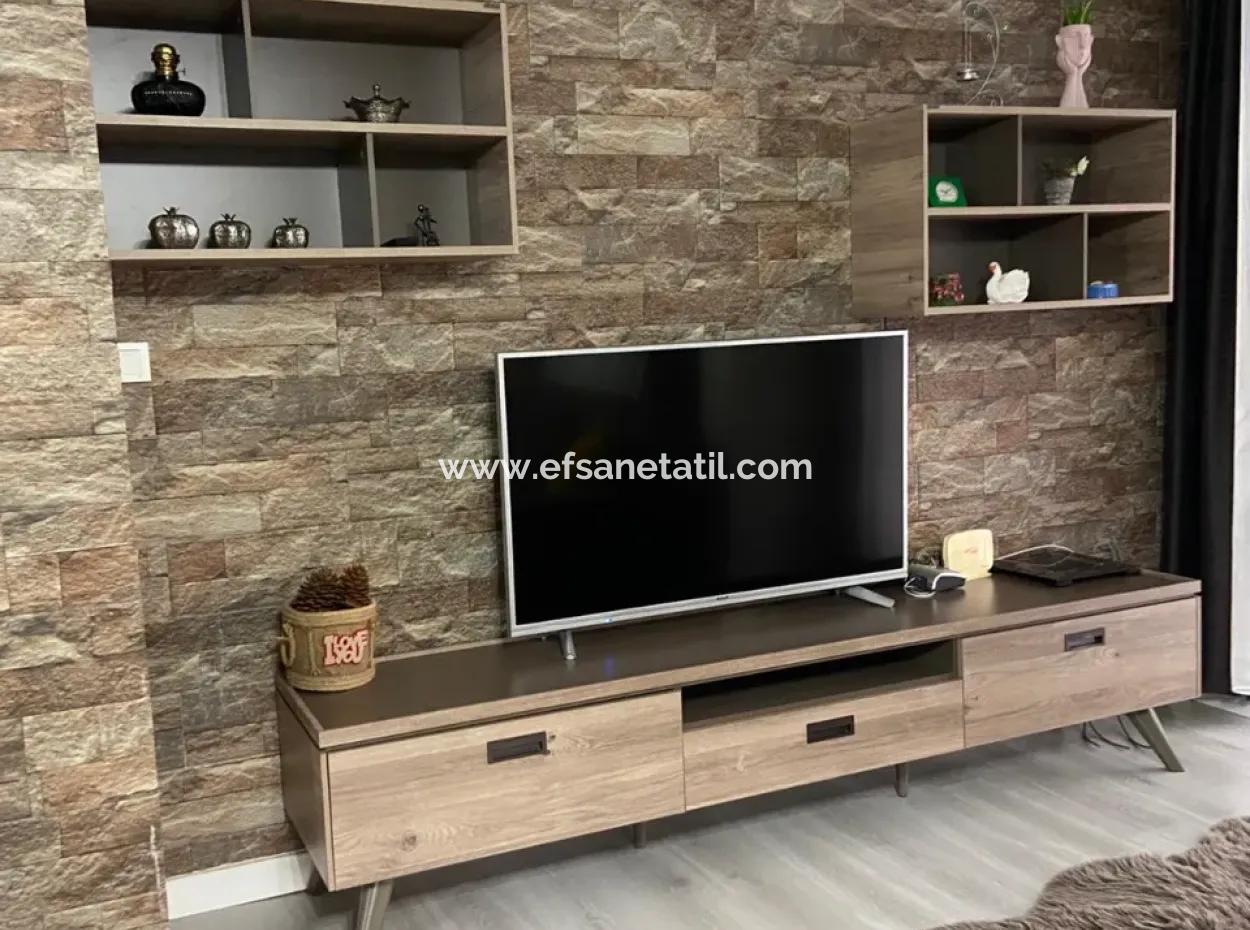 Ortaca Ekşiliyurt 2 1 Furnished Apartment For Rent On A Plot Of 700 M2 With Swimming Pool