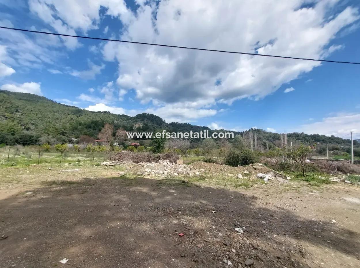 1 000 M2 Land For Sale In Muğla Köyceğiz Çandır Center