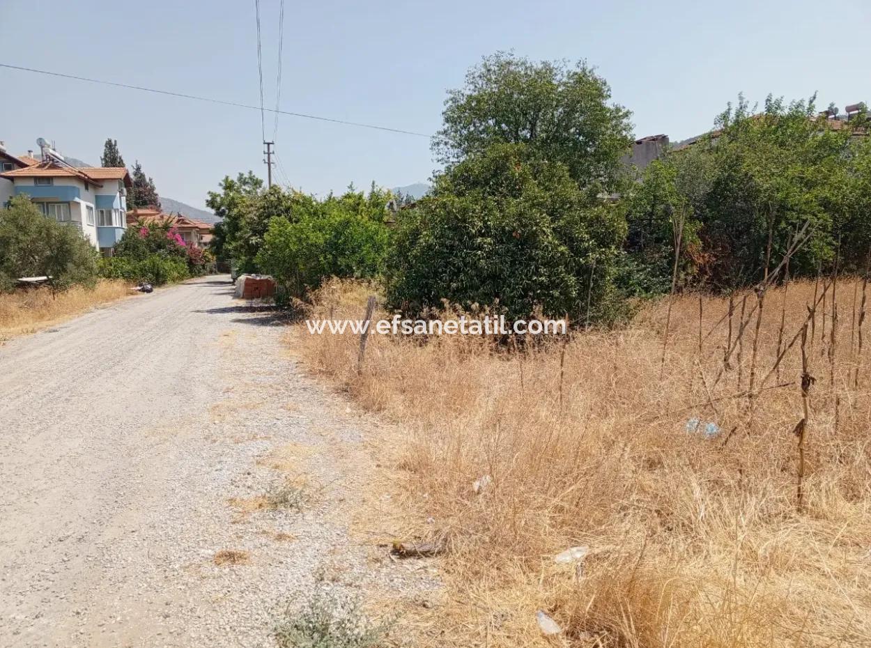 Central Location 430 M2 Plot For Sale In Ortaca Çaylı