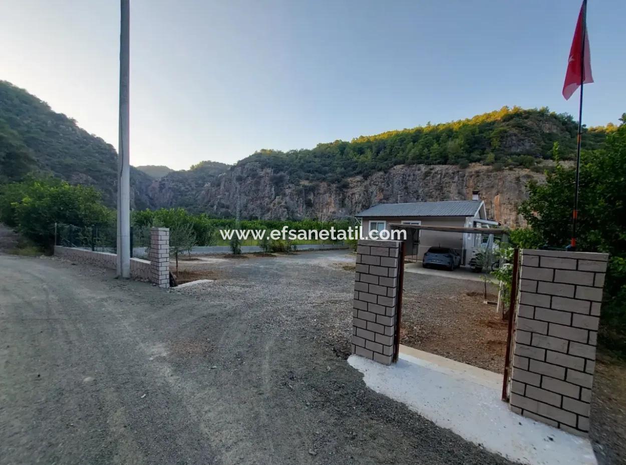 1.300 M2 Detached 250M2 Residential Zoned Land For Sale In Muğla, Ortaca, Karadonlar