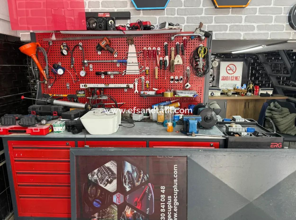 90 M2 Workplace In Ortaca Sanayi Is For Sublease