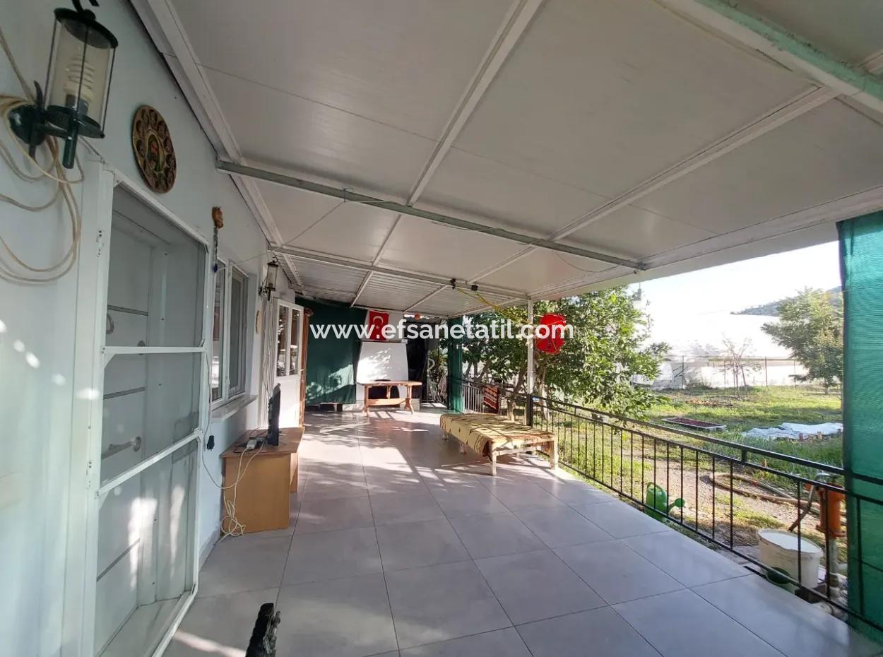 130 M2, 2 1 Village House On 1 330 M2 Detached Land In Ortaca Ekşiliyurt For Sale Or Partially Exchanged For An Apartment