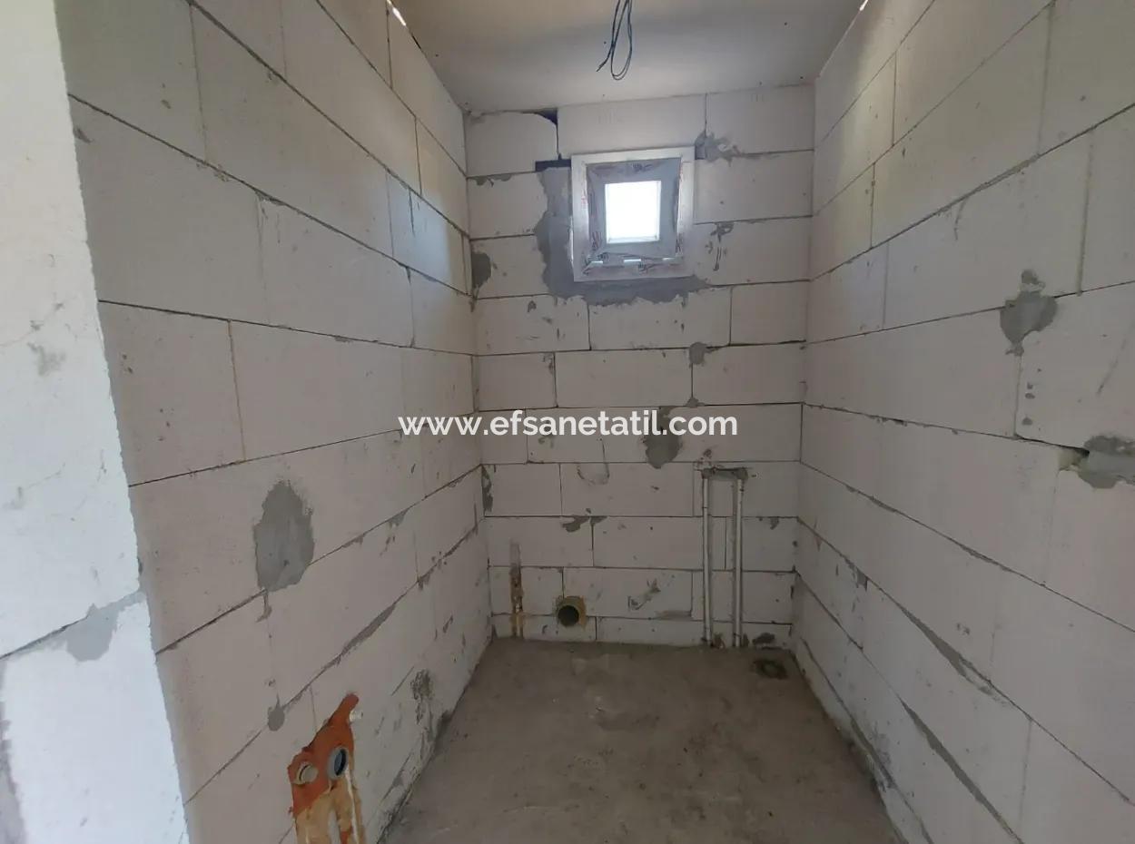 On 763 M2 Land In Ortaca Gökbel, Rough Construction 70 M2, 2 1 Prefabricated House For Sale