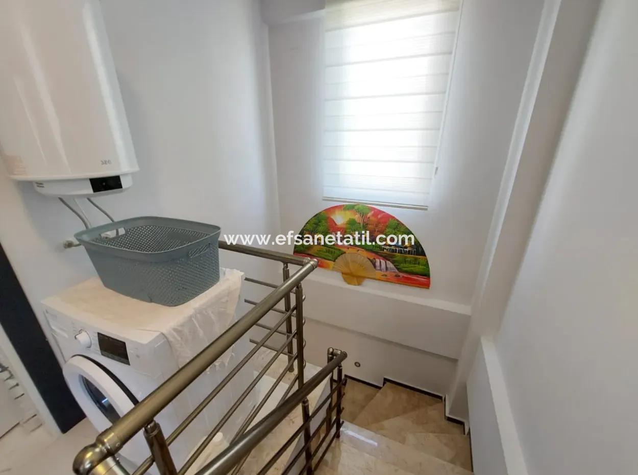 Duplex With Detached Swimming Pool In Muğla Dalyan Complex For Sale