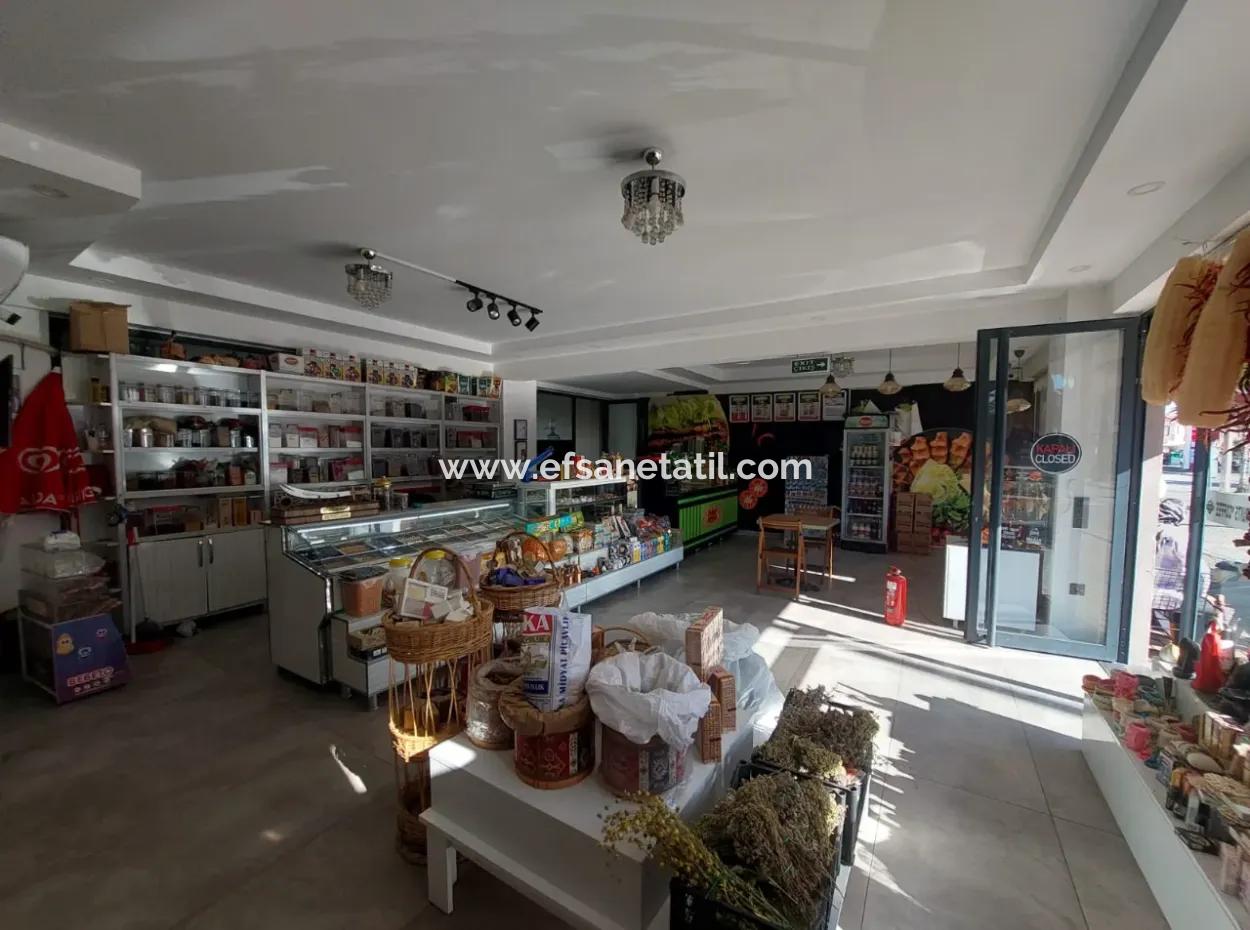 200 M2 Cookie And Herbalist Shop In Muğla Dalyan Center For Sublease