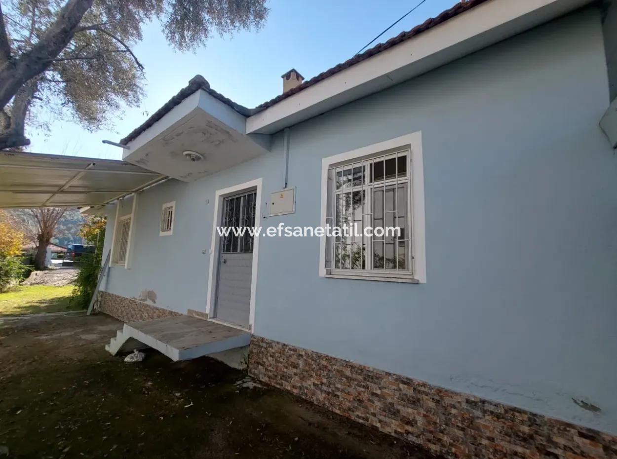 3 1 Fully Furnished Detached House For Rent On 750 M2 Land In Ortaca Kemaliye