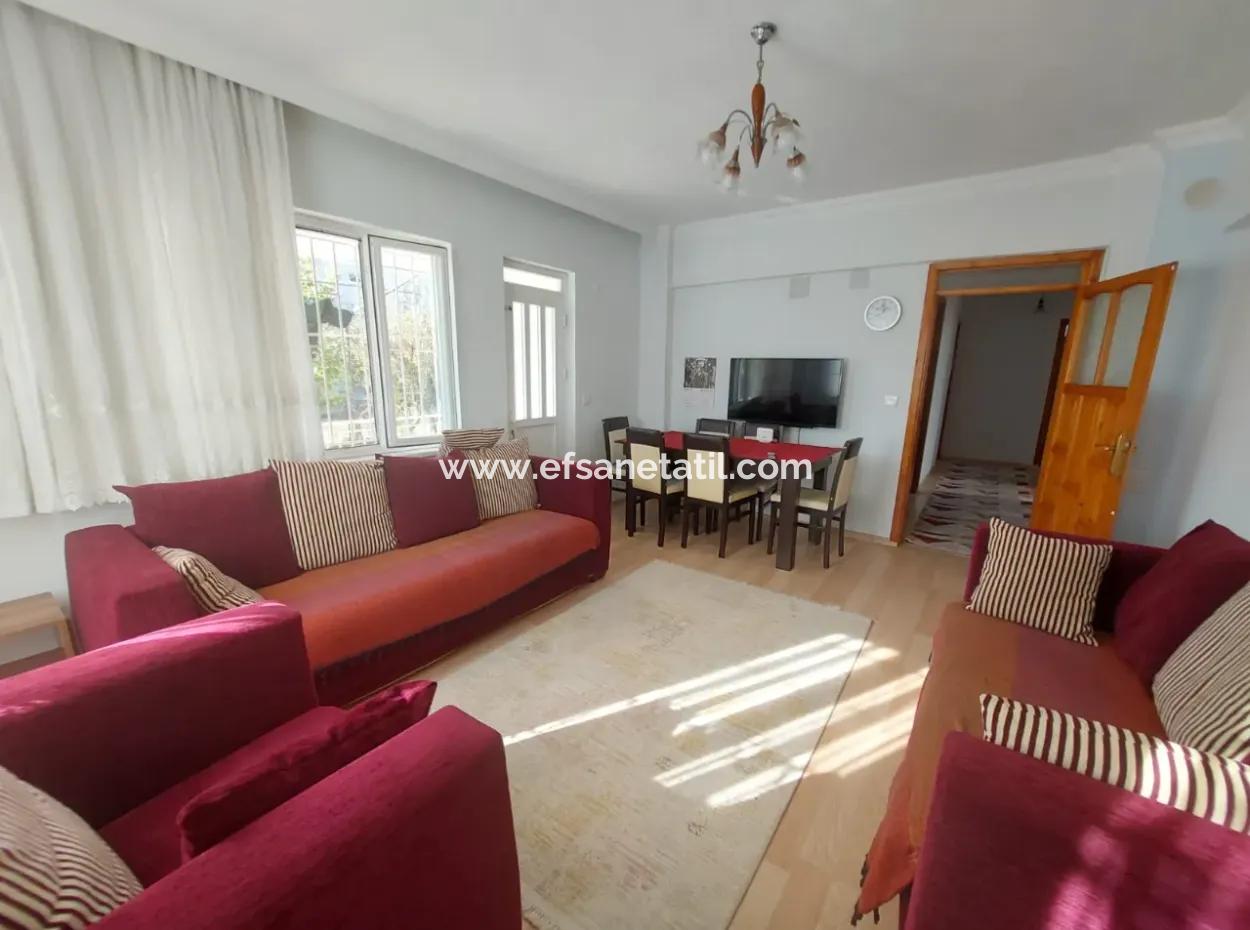 3 1 Fully Furnished Detached House For Rent On 750 M2 Land In Ortaca Kemaliye