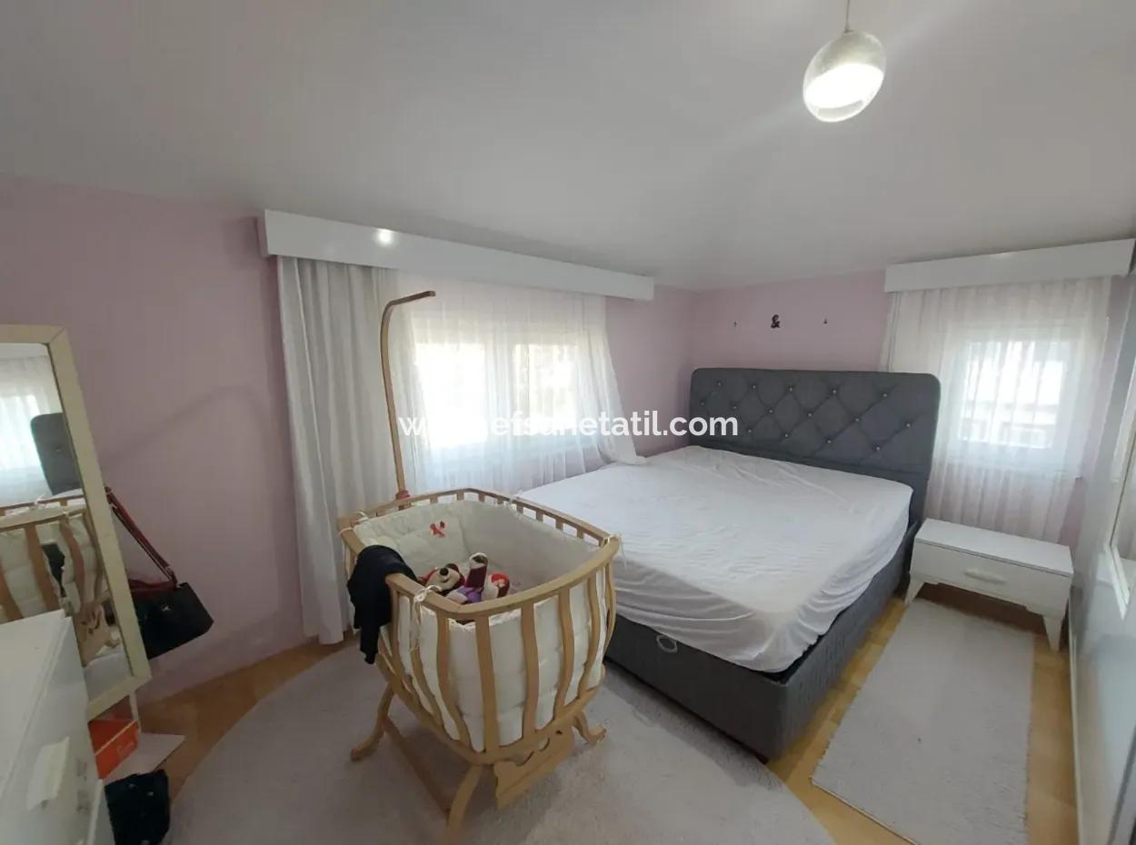 A House With 4 1 And 3 1 Swimming Pools On 645 M2 Land In Ortaca Kemaliye Is For Sale Or Exchange.