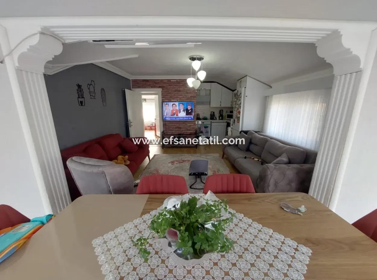 A House With 4 1 And 3 1 Swimming Pools On 645 M2 Land In Ortaca Kemaliye Is For Sale Or Exchange.