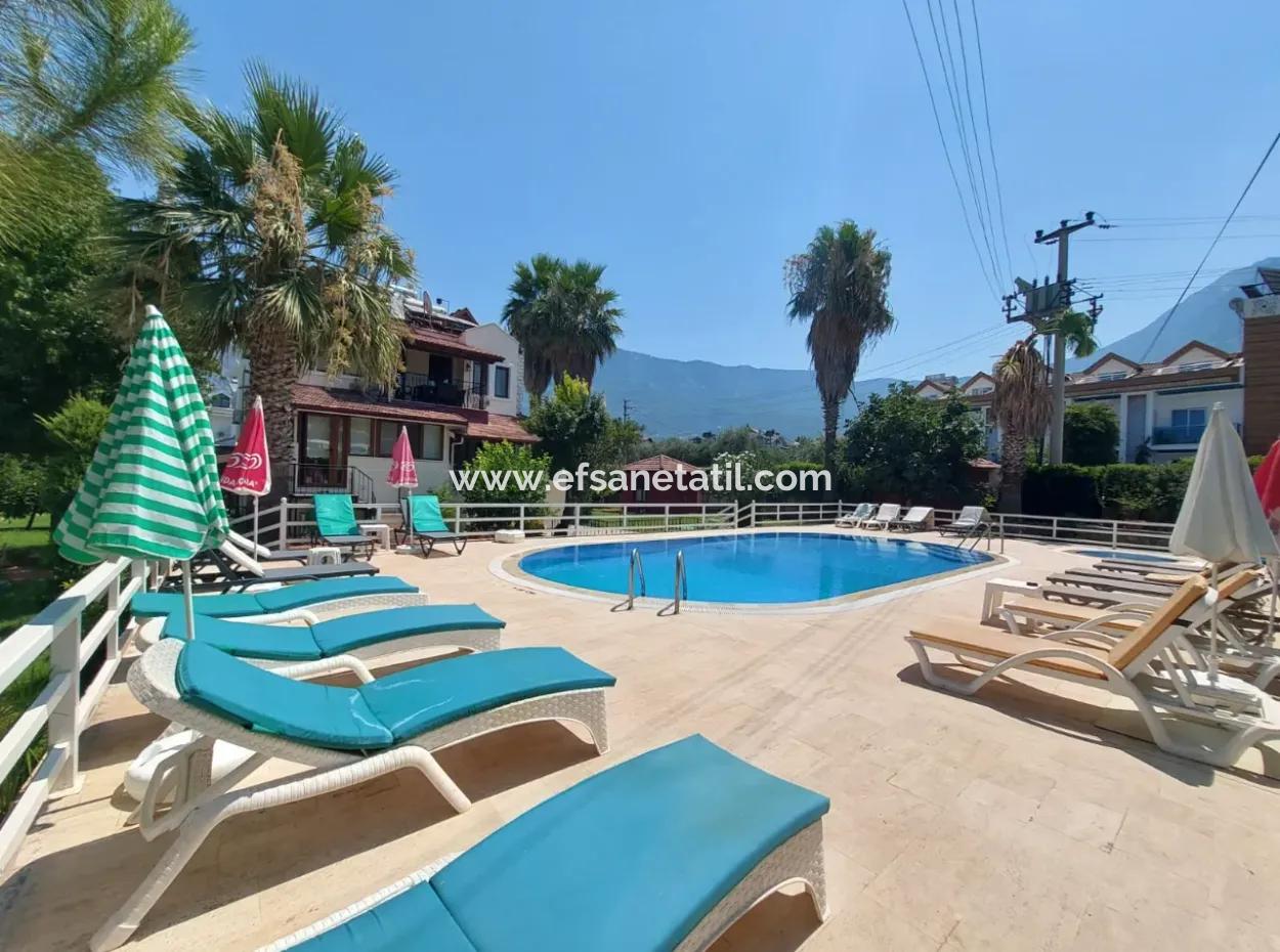 Apartment With Swimming Pool In Muğla Fethiye Hisarönü Is For Sale