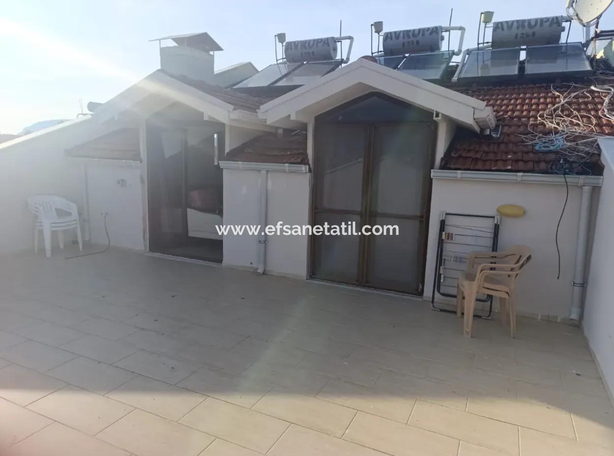 Ortaca Dalyanda Swimming Pool 80 M2, 2 1 Furnished Flat For Rent