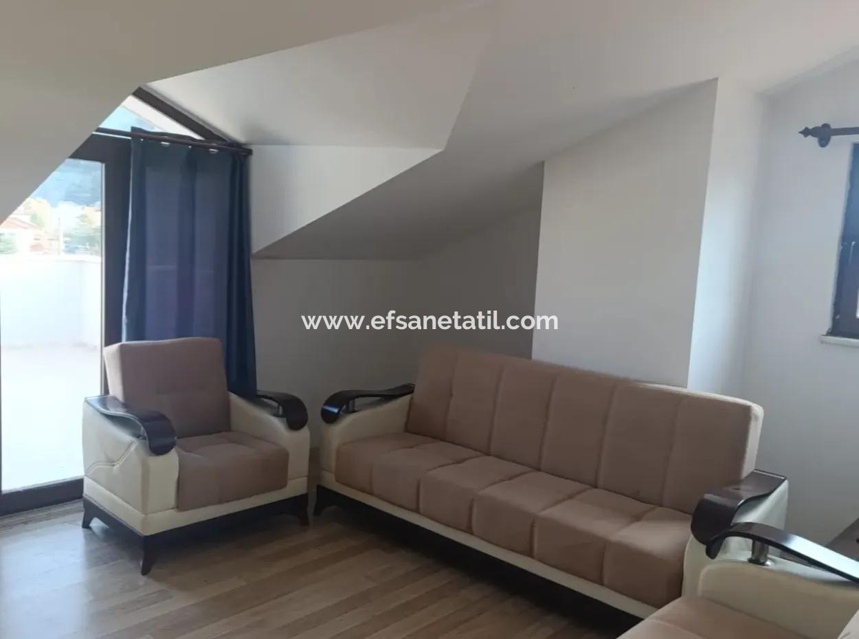 Ortaca Dalyanda Swimming Pool 80 M2, 2 1 Furnished Flat For Rent