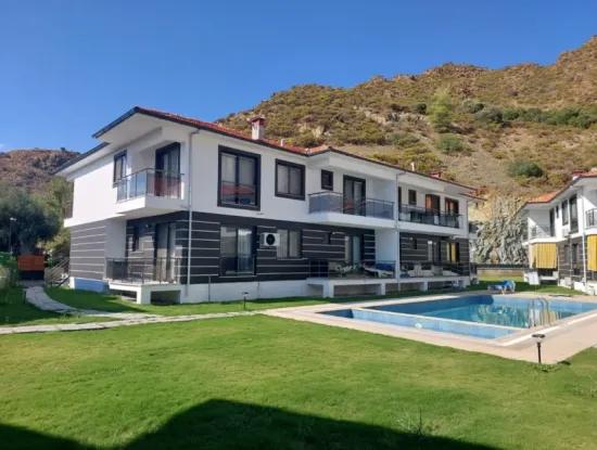 Luxury 2 1 New Flat With Swimming Pool In Muğla Ortaca For Sale
