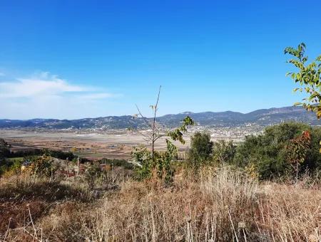 Denizli Çameli Kizilyaka Butterfly Land And Village House With Dog View For Sale