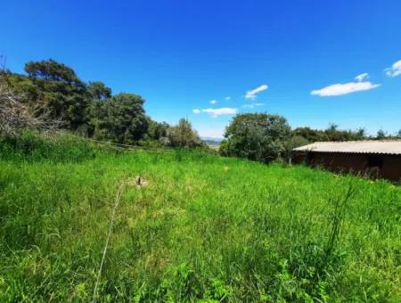 600 M2 Land And Detached House With Sea View For Sale In Ortaca Sarıgerme