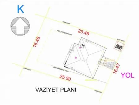 Mugla Ortaca Mergenli 417 M2 Zoning Project Ready Land For Sale