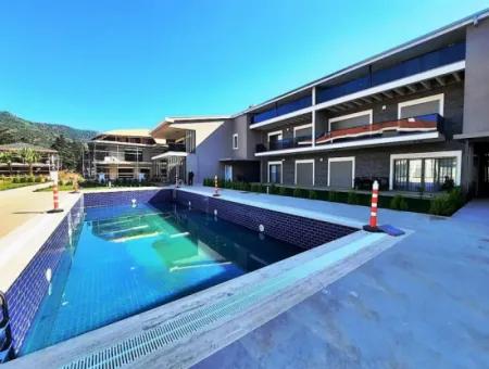3+ 1 Zero Duplexes With Common Swimming Pool For Sale In Marmaris Center