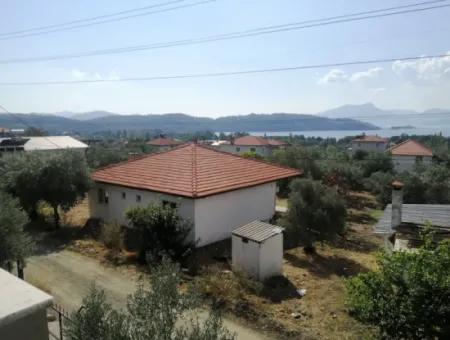 2 Detached Houses For Sale In 1992 M2 Plot Overlooking The Lake In Köyceğiz Zeytinalanı